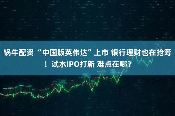 锅牛配资 “中国版英伟达”上市 银行理财也在抢筹！试水IPO打新 难点在哪？